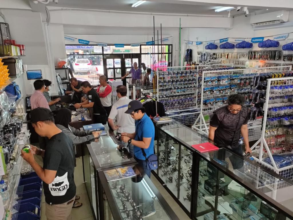 Capt Fred Fishing and Marine Supply Largest fishing tackle shop in Brunei